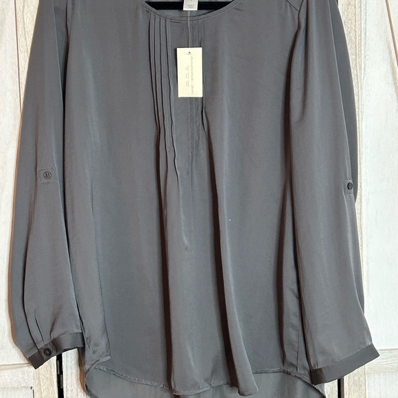 Classic Grey blouse CJ Banks - Picture 3 of 5